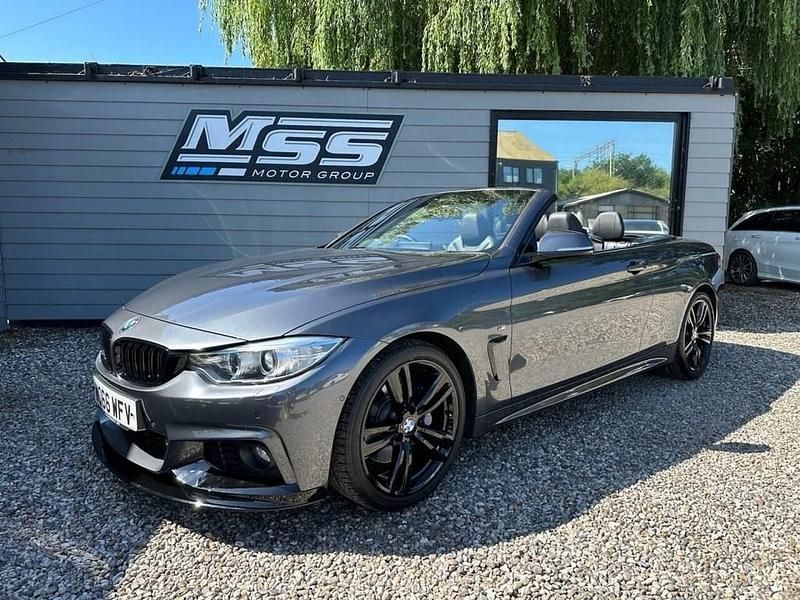 Grey Used 2017 BMW 420 M Sport Cabriolet | £15,895 (Fair price) - Image 1/4