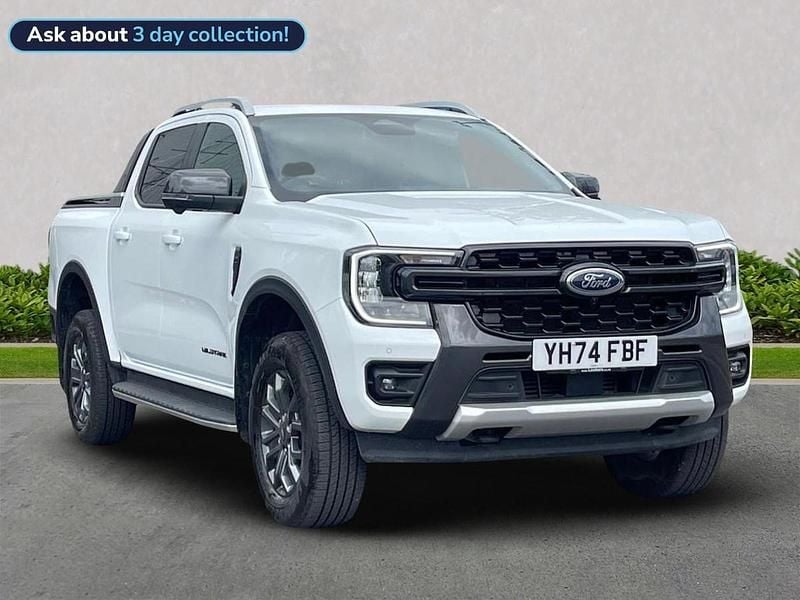 White Used 2024 Ford Ranger Wildtrack Pickup | £40,900 (Fair price) - Image 1/4