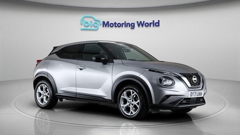Silver Used 2021 Nissan Juke N-Connecta SUV | £13,600 (Fair price) - Image 1/4