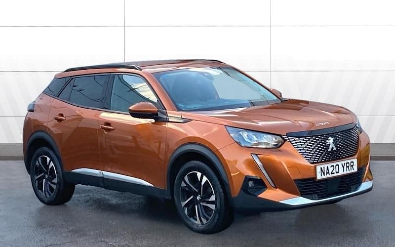 Orange Used 2020 Peugeot 2008 Allure SUV | £10,371 (Fair price) - Image 1/4