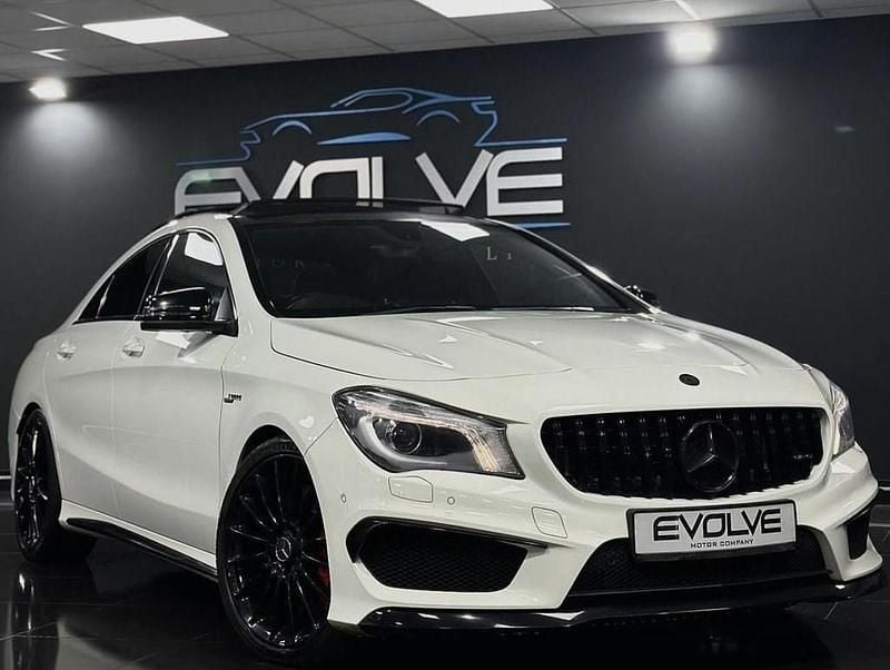 Used Mercedes CLA45 AMG AMG 360 HP (264 kW) 2014 White Sedan