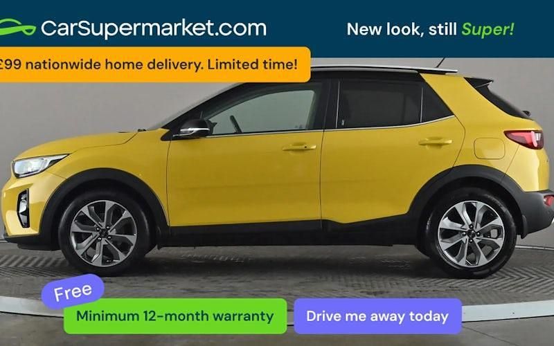 Used Kia Stonic First Edition 120 HP (88 kW) 2017 Yellow SUV