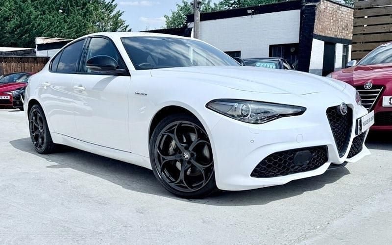 White Used 2021 Alfa Romeo Giulia Veloce Sedan | £25,995 (Fair price) - Image 1/4