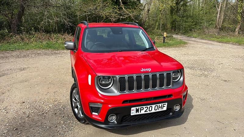Used Jeep Renegade Limited 120 HP (88 kW) 2020 Red SUV