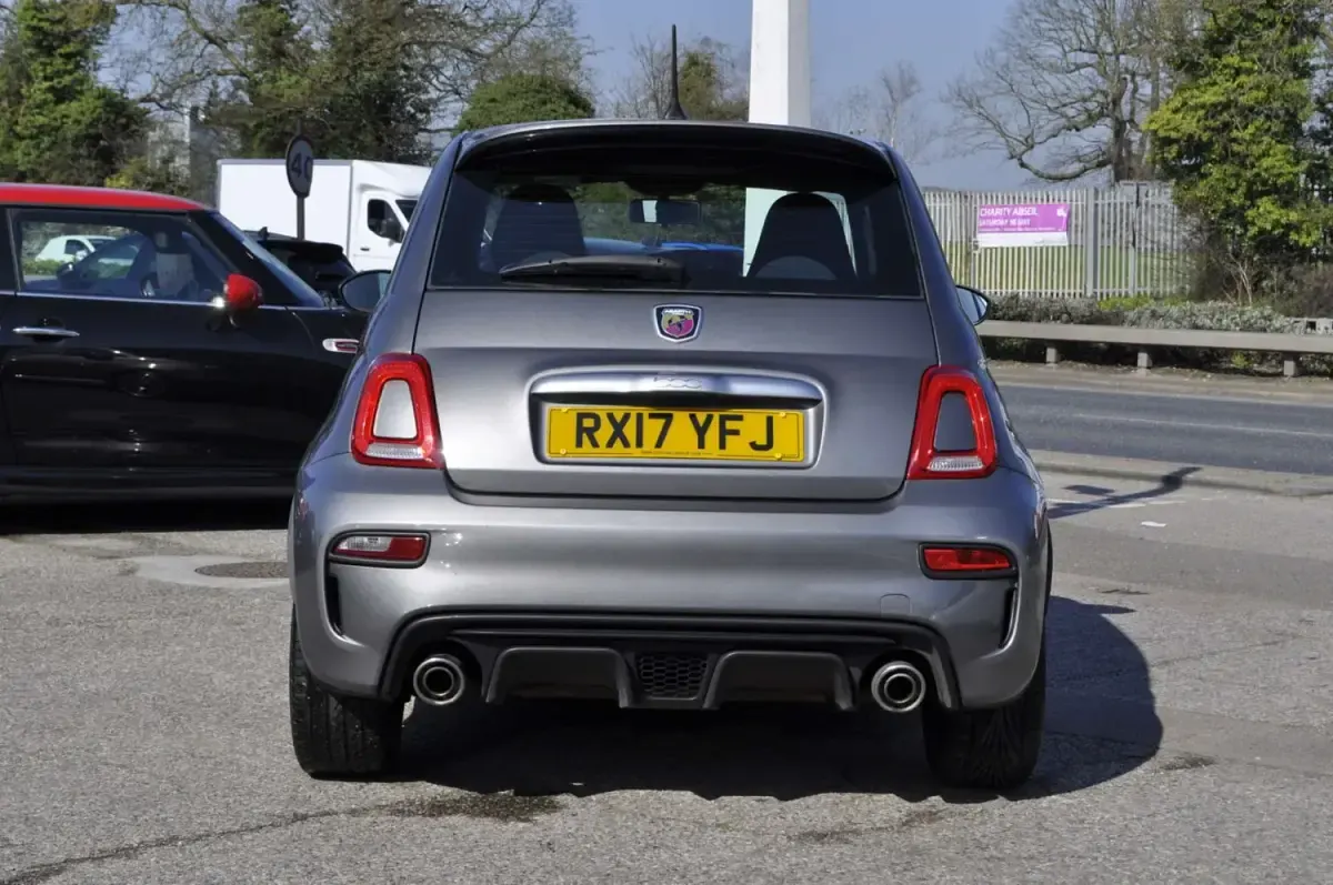 Used Abarth 595 145 HP (106 kW) 2017 Grey Hatchback