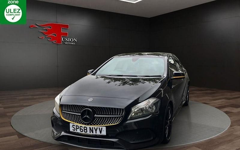 Black Used 2018 Mercedes A200 Executive Hatchback | £13,000 (Good price) - Image 1/4