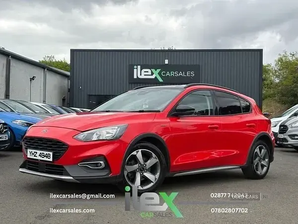 Used Ford Focus Active 120 HP (88 kW) 2019 Red Hatchback