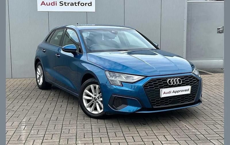 Blue Used 2023 Audi A3 Hatchback | £20,985 (Good price) - Image 1/4