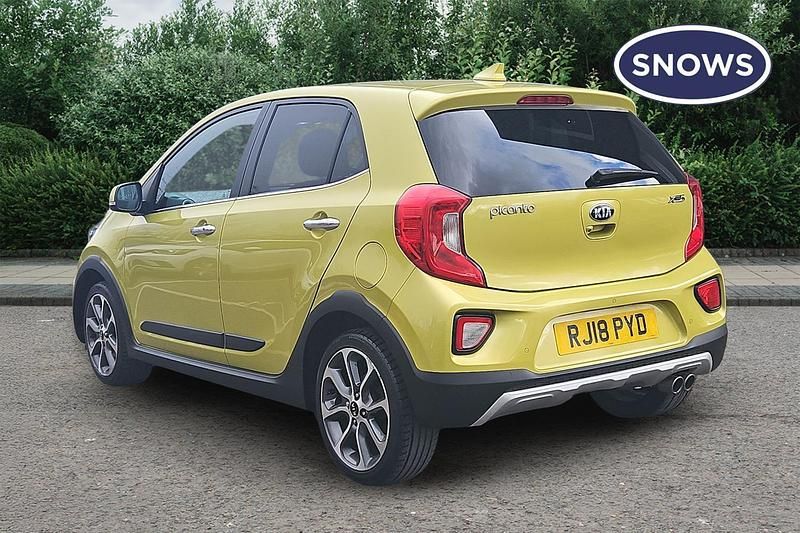 Used Kia Picanto X-Line 83 HP (61 kW) 2018 Green Hatchback