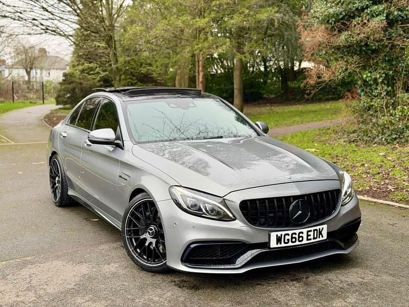Silver Used 2016 Mercedes C63 AMG Premium Sedan | £21,995 (Super price) - Image 1/4