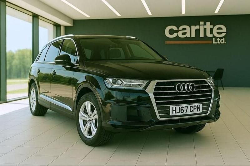 Black Used 2017 Audi Q7 S-Line SUV | £22,995 (Good price) - Image 1/1