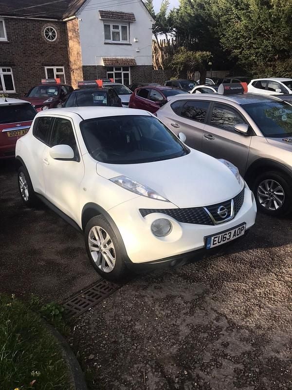 Używany Nissan Juke Acenta 2013 Biały SUV