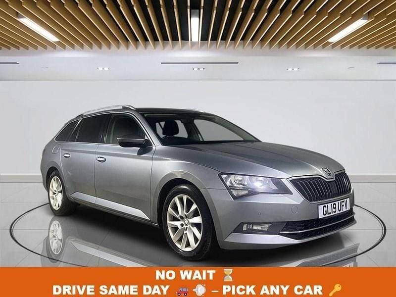 Grey Used 2019 Skoda Superb SE Estate | £10,249 (Super price) - Image 1/4
