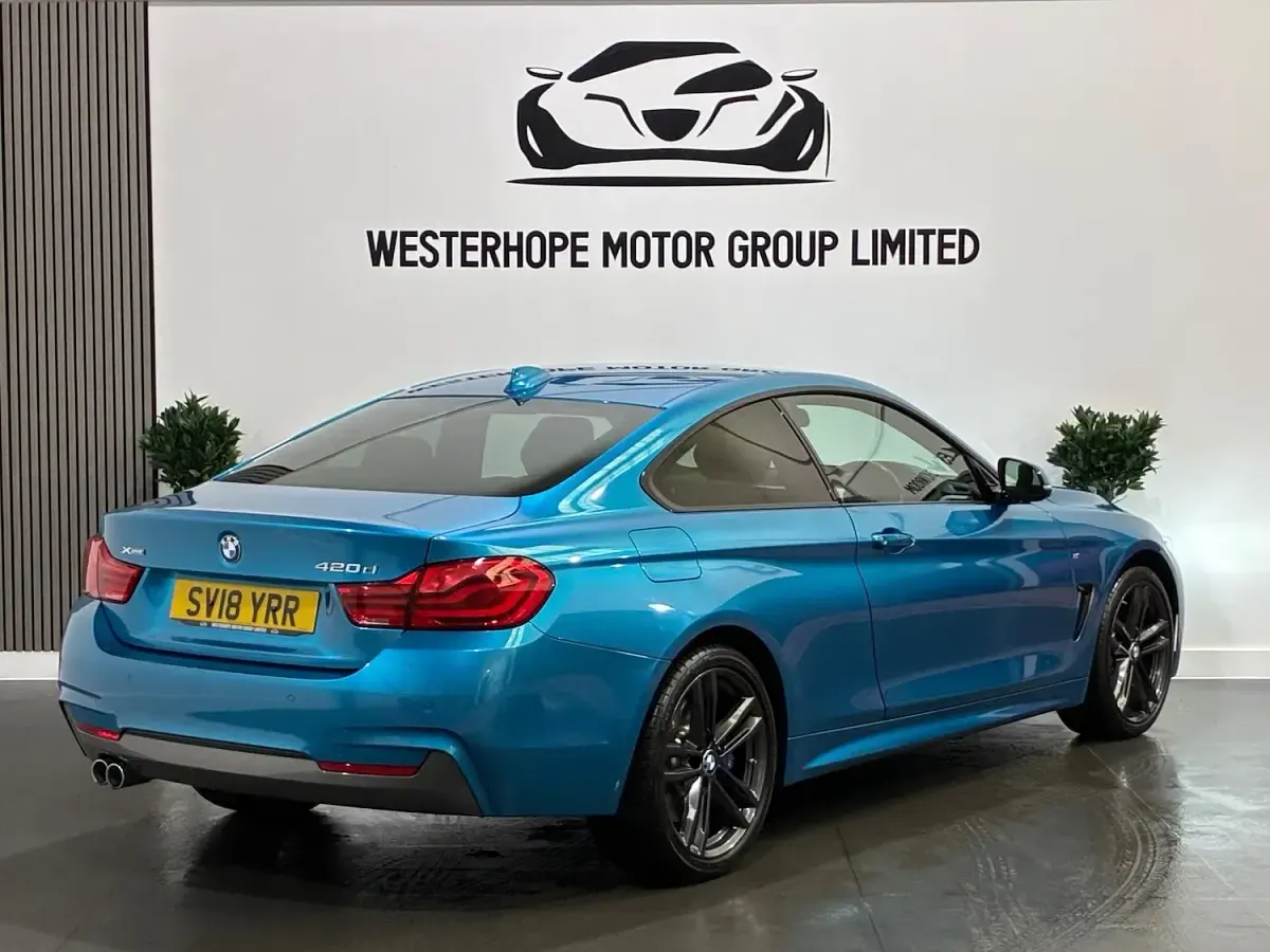 Used BMW 420 M Sport 2018 Blue Coupe