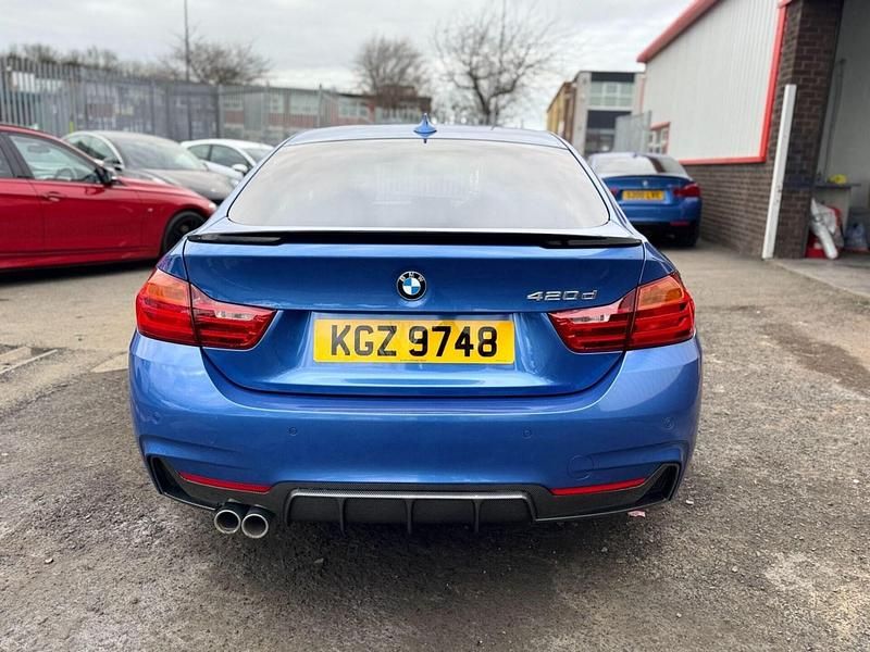 Used BMW 420 M Sport 2015 Blue Hatchback