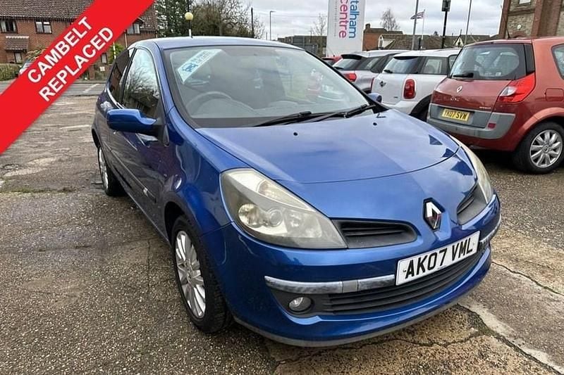 Blue Used 2007 Renault Clio II Dynamique Hatchback | £1,795 (Fair price) - Image 1/1