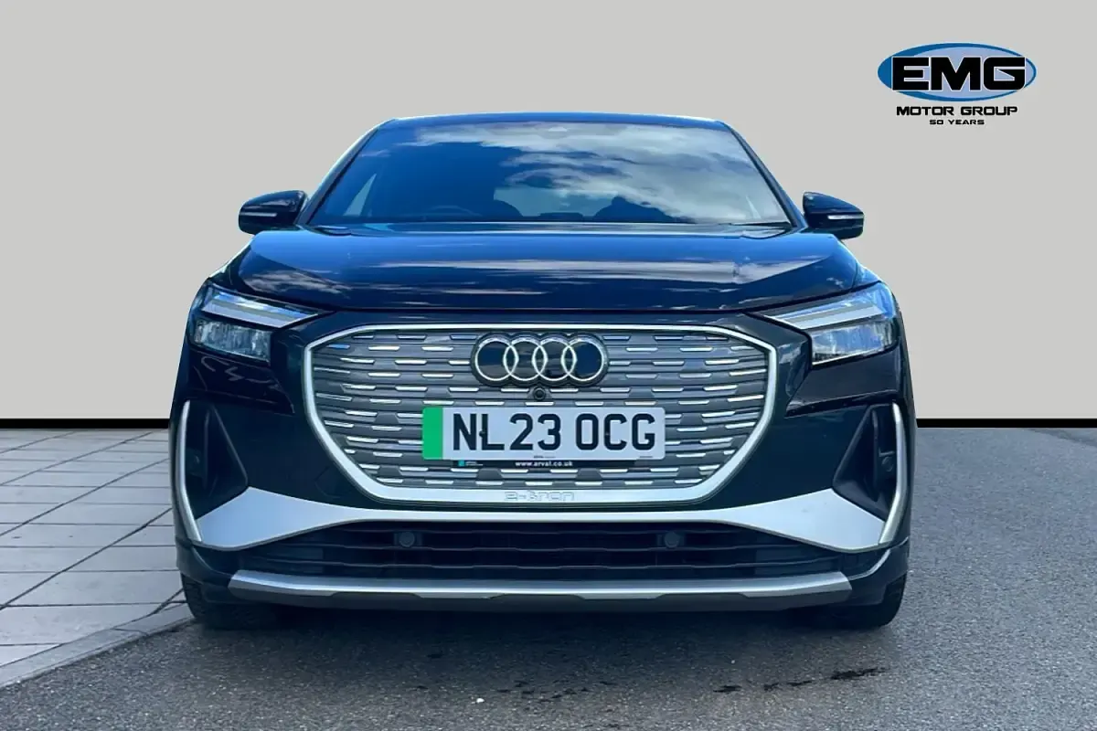 Used Audi Q4 e-tron S-Line 150 kW (204 HP) 2023 Black SUV