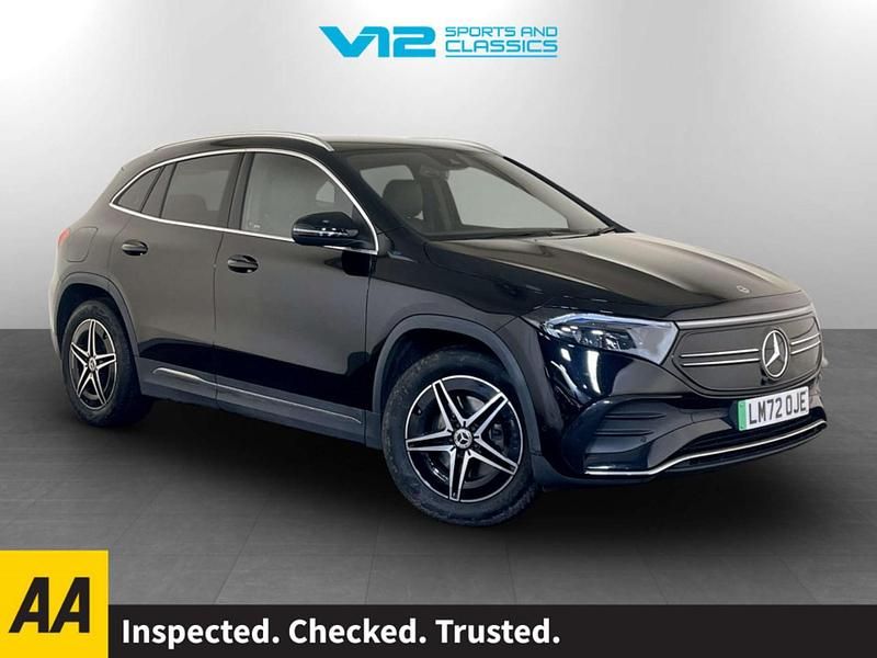 Used Mercedes EQA250+ AMG line 139 kW (190 HP) 2022 Black SUV