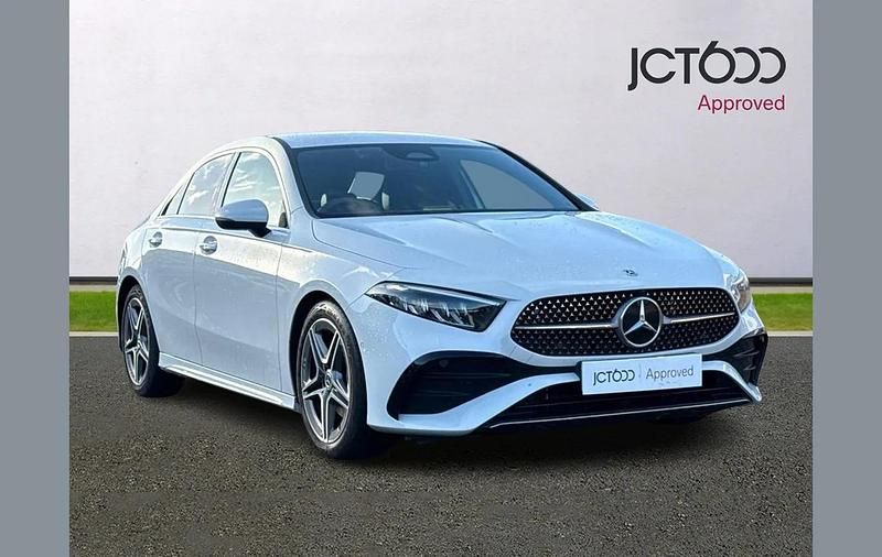 White Used 2023 Mercedes A180 Executive Sedan | £23,500 (Fair price) - Image 1/4