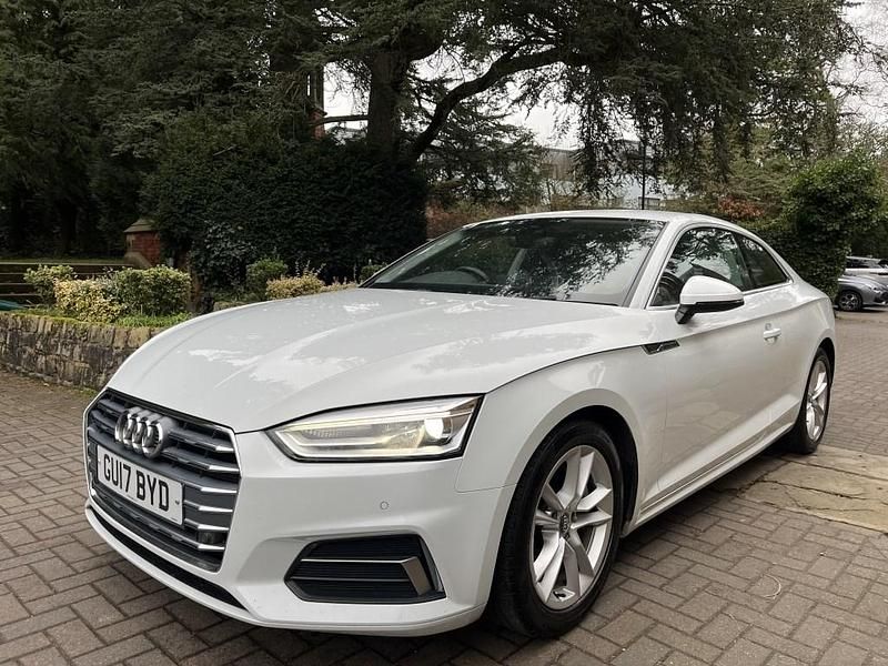 Used Audi A5 Sport 190 HP (139 kW) 2017 White Coupe