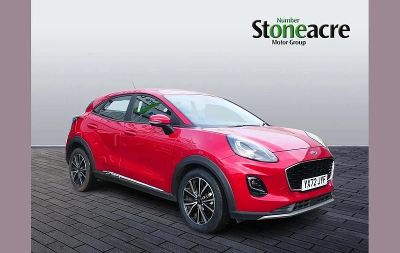 Usado Ford Puma Titanium 125 HP (91 kW) 2022 Vermelho SUV