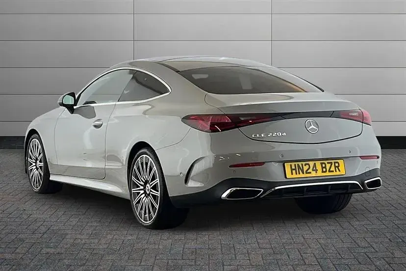Used Mercedes CLE220 AMG Line Premium Plus 197 HP (144 kW) 2024 Alpine grey Coupe