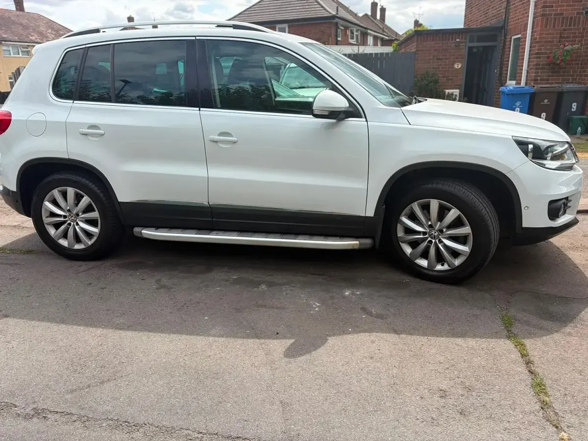Used VW Tiguan Match 138 HP (101 kW) 2013 White SUV