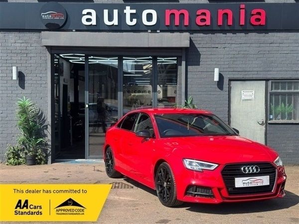 Red Used 2017 Audi A3 Black Edition Sedan | £10,999 (Fair price) - Image 1/1