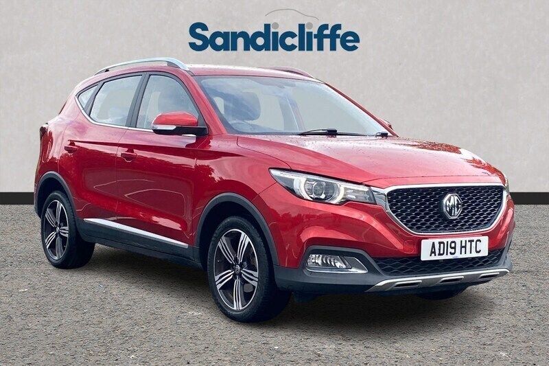 Red Used 2018 MG ZS Exclusive Sedan | £10,856 (Fair price) - Image 1/4