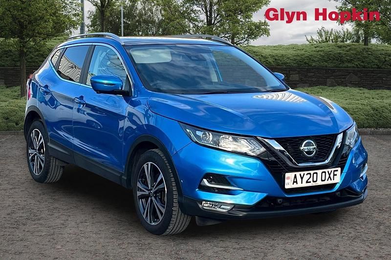 Used Nissan Qashqai N-Connecta 2020 Blue SUV