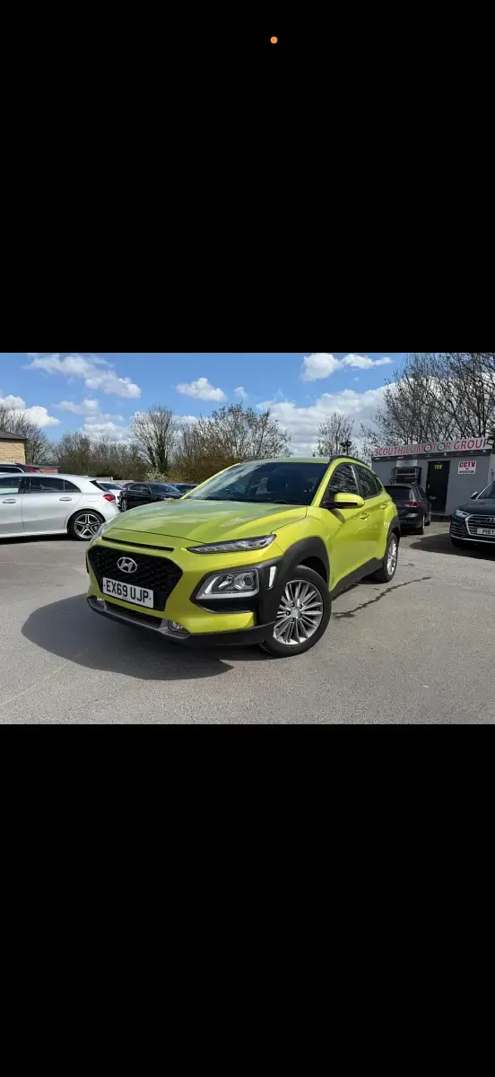 Used Hyundai Kona SE 120 HP (88 kW) 2019 Yellow SUV
