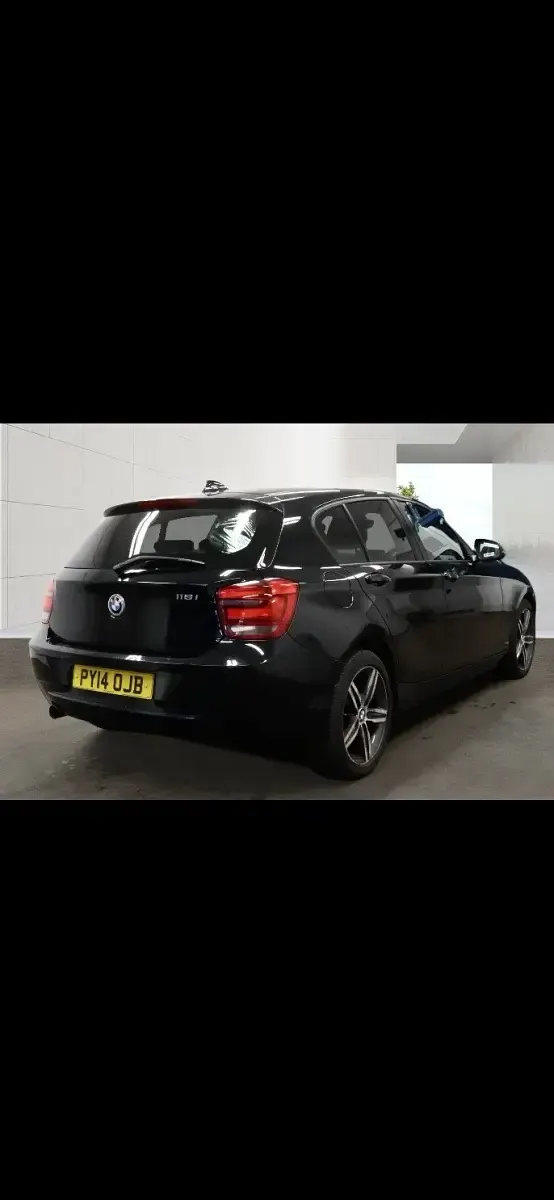Used BMW 116 Sport Line 2014 Black Hatchback