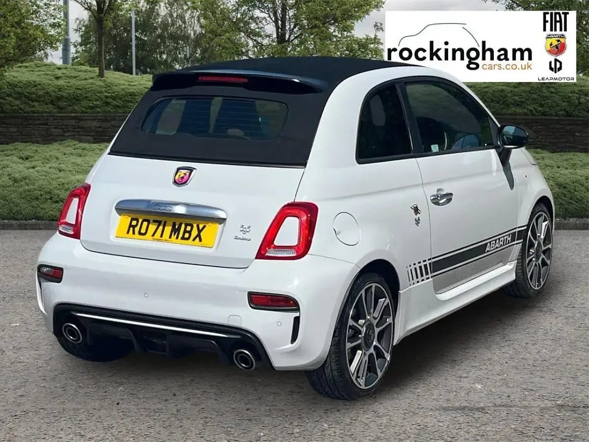 Used Abarth 595C Turismo 165 HP (121 kW) 2021 Grey Cabriolet