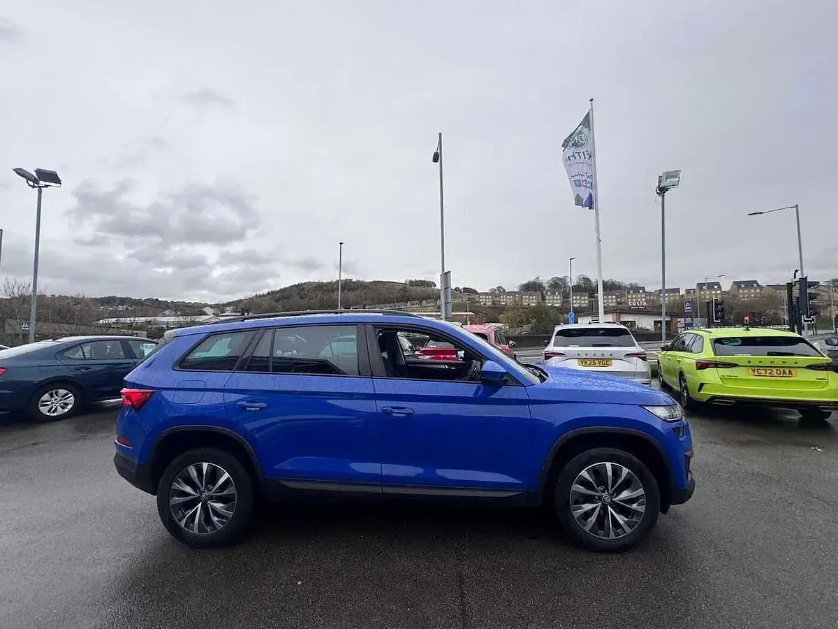 Gebraucht Skoda Kodiaq SE Drive 110 PS (80 kW) 2023 Blau SUV