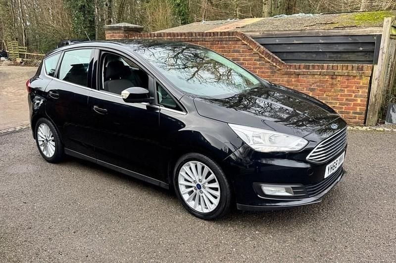 Used Ford C-MAX Titanium 125 HP (91 kW) 2018 Black MPV