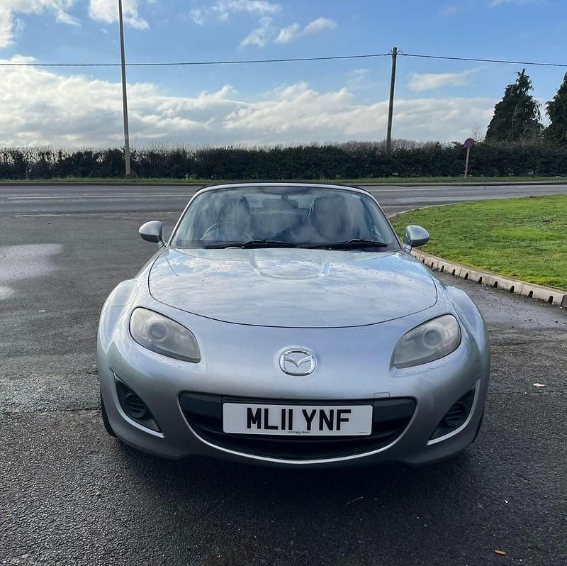 Used Mazda MX5 126 HP (92 kW) 2011 Silver Cabriolet