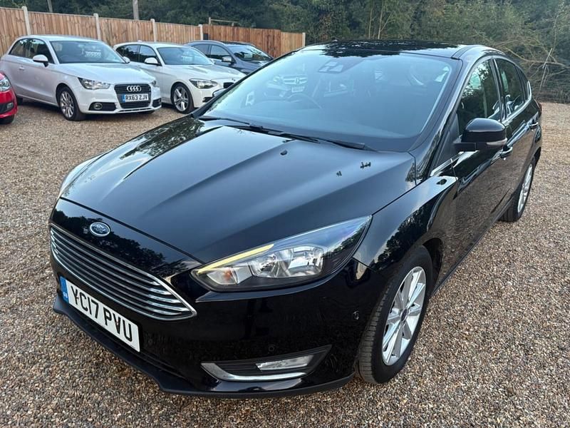 Black Used 2017 Ford Focus Titanium Hatchback | £5,750 - Image 1/4