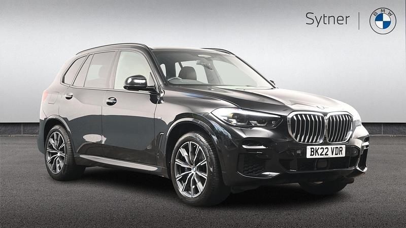 Black Used 2022 BMW X5 M Sport SUV | £49,500 (Fair price) - Image 1/4