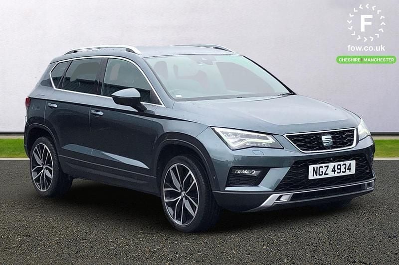 Grey Used 2019 Seat Ateca XCELLENCE Lux SUV | £14,199 (Fair price) - Image 1/3