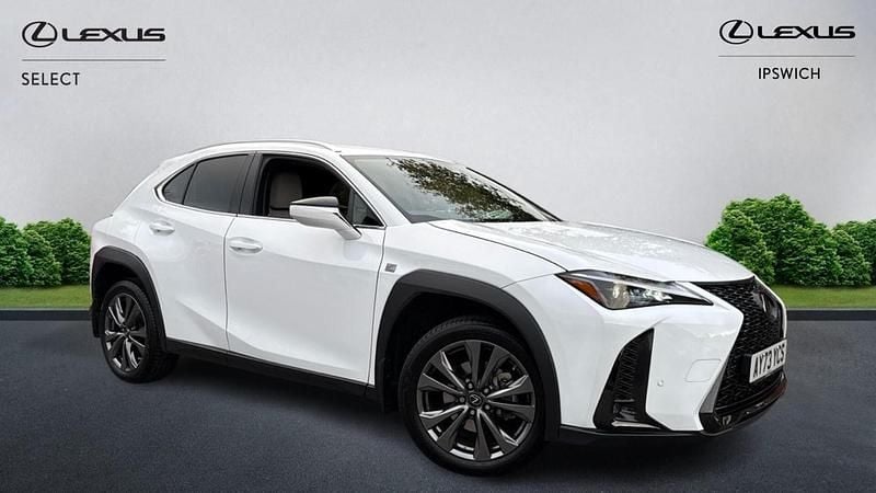 White Used 2023 Lexus UX 250h Sport Design Packet SUV | £25,750 (Fair price) - Image 1/2
