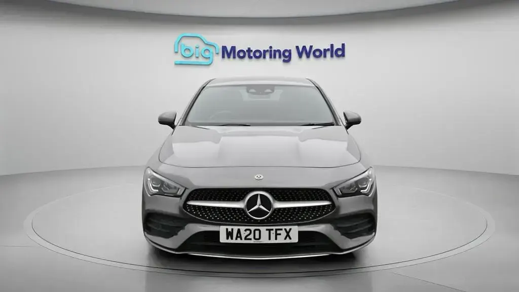 Used Mercedes CLA200 AMG line 163 HP (119 kW) 2020 Grey Coupe