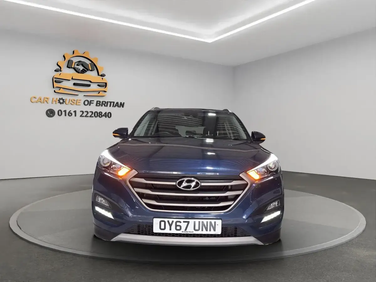 Used Hyundai Tucson SE 177 HP (130 kW) 2017 Blue SUV