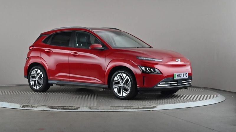 Red Used 2021 Hyundai Kona Ultimate SUV | £13,098 (Good price) - Image 1/3