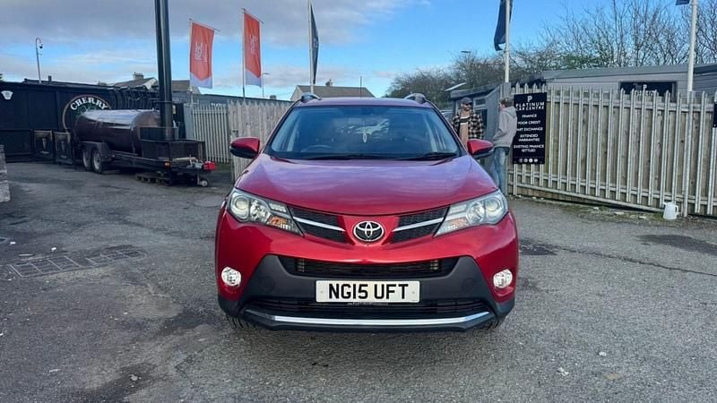 Begagnad Toyota RAV4 124 HK (91 kW) 2015 Röd SUV