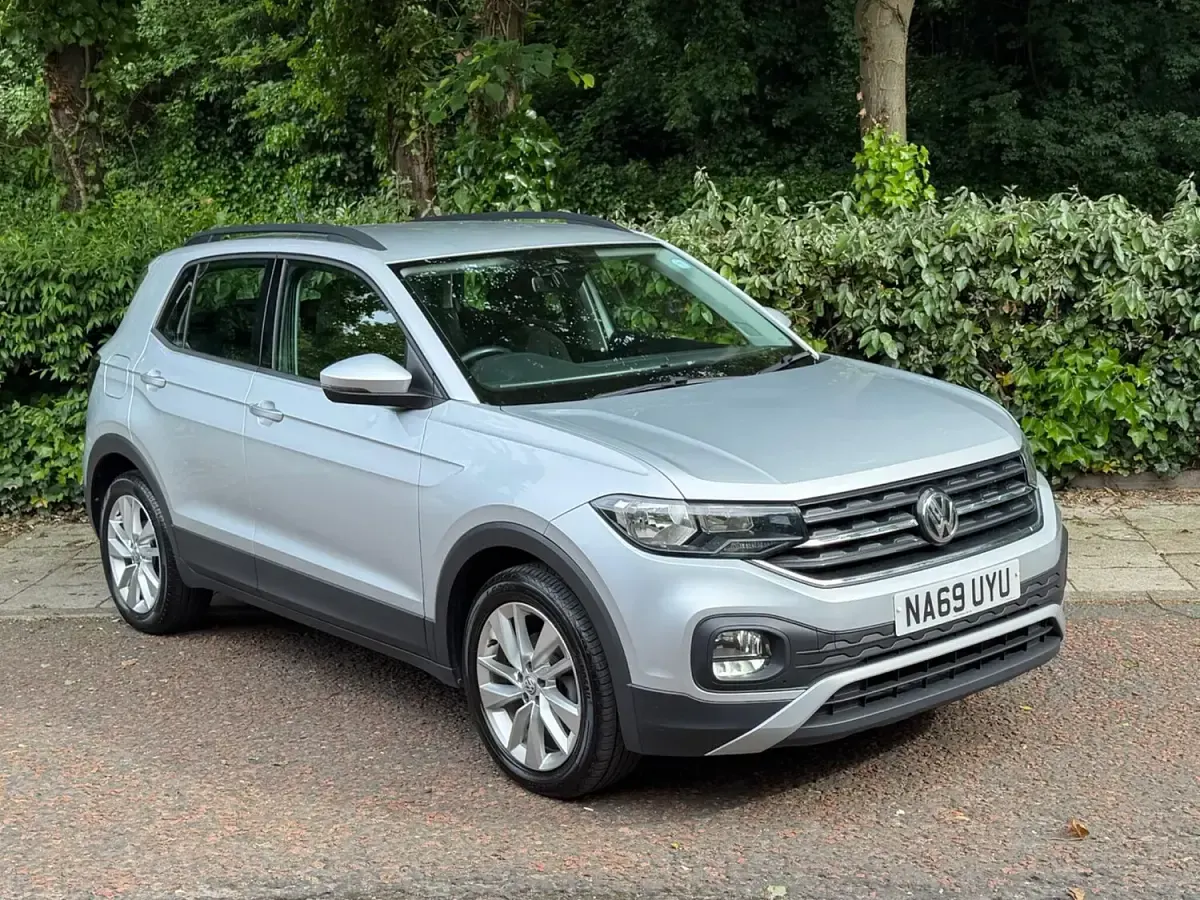 Used VW T-Cross SE 95 HP (69 kW) 2019 Silver SUV