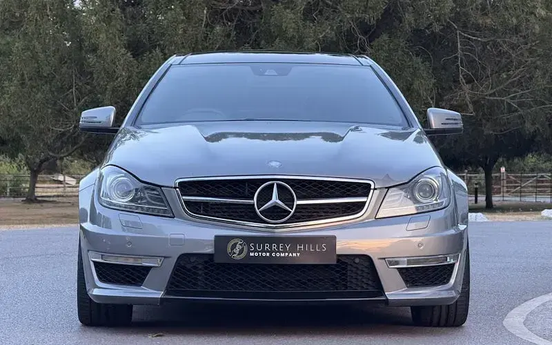 Used Mercedes C63 AMG AMG 457 HP (336 kW) 2014 Silver Coupe