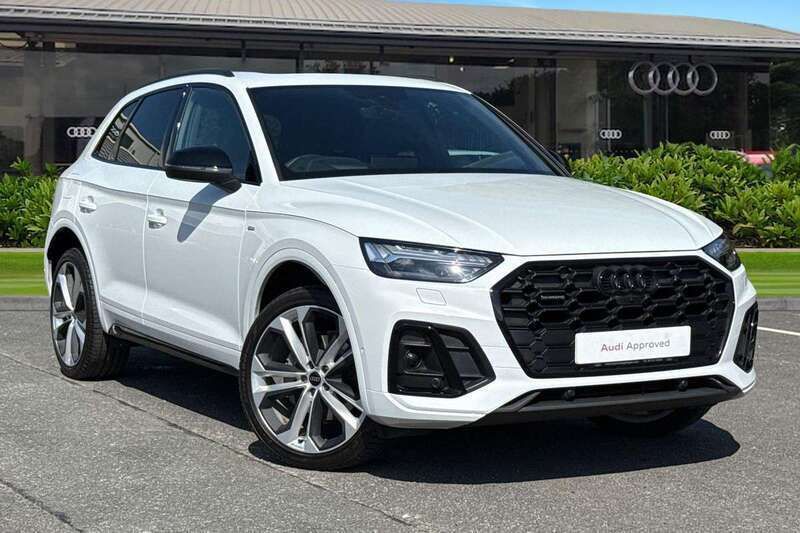 White Used 2024 Audi Q5 Black Edition SUV | £44,795 (Expensive) - Image 1/4