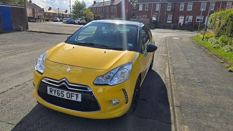 Yellow Used 2016 DS Automobiles DS3 Hatchback | £2,495 (Good price) - Image 1/4