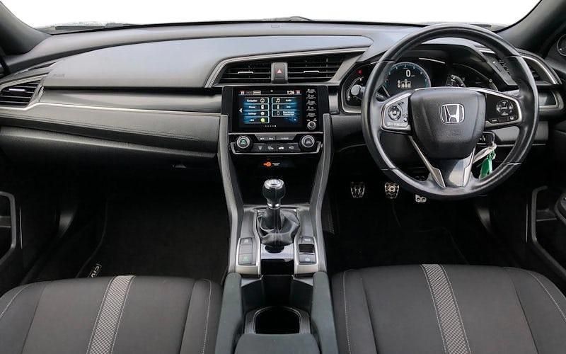 Used Honda Civic SR 126 HP (92 kW) 2021 Grey Hatchback