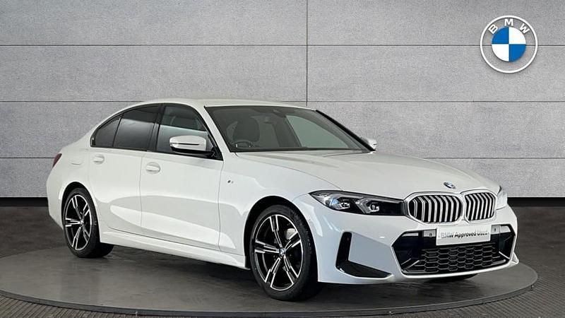 White Used 2022 BMW 320 M Sport Sedan | £27,890 (Fair price) - Image 1/4